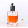 Square portable pump perfume bottle